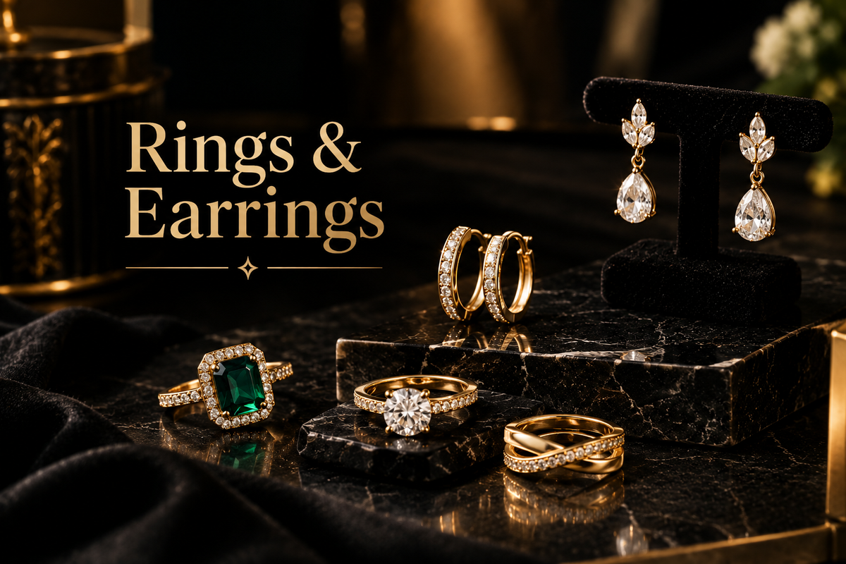Zeloria Rings & Earrings
