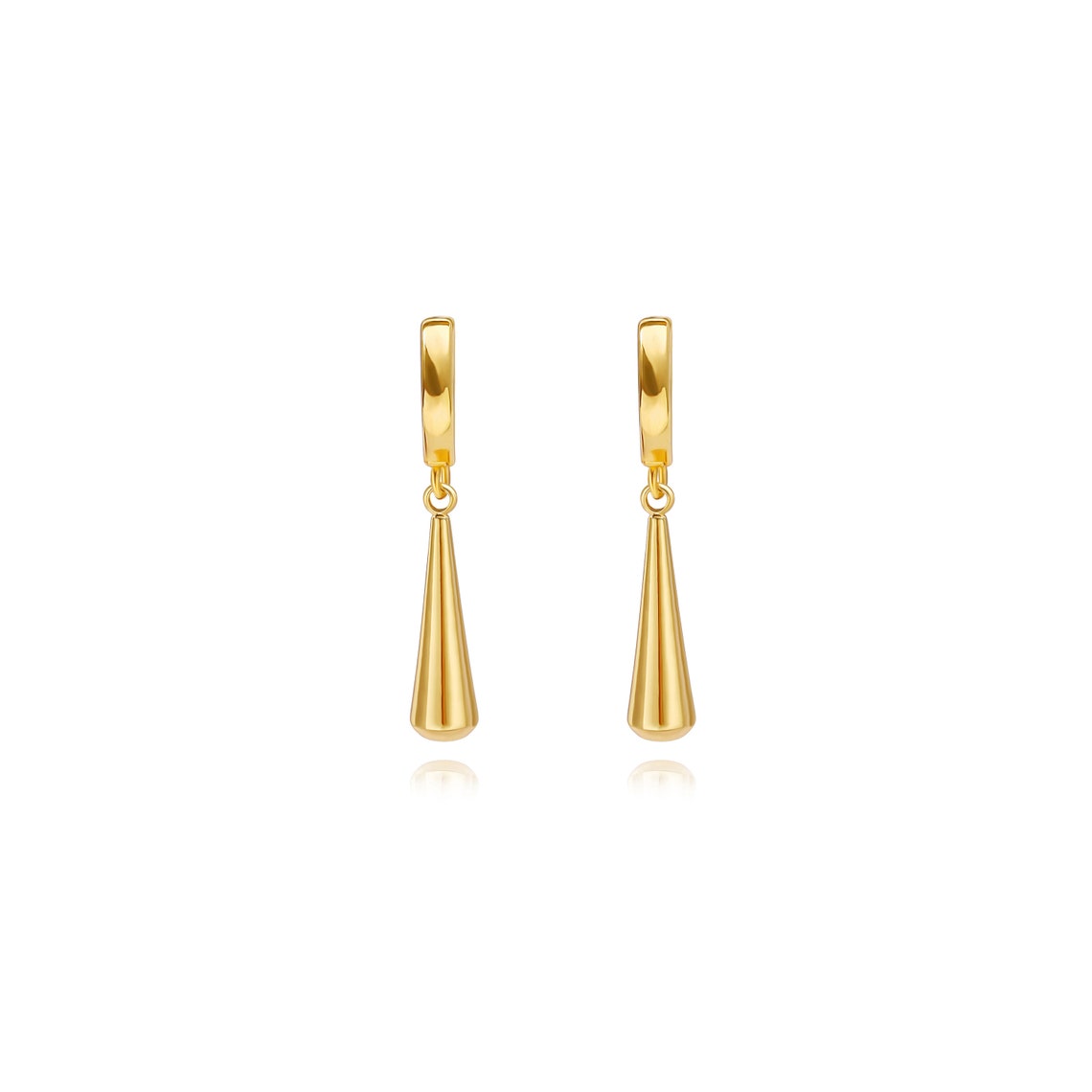 Zeloria Crystal Teardrop Earrings alternate view
